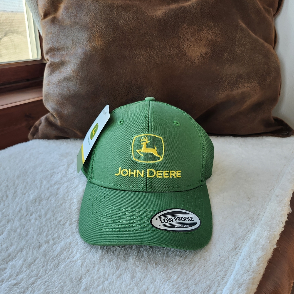 Men's Low Profile Green John Deere Cap